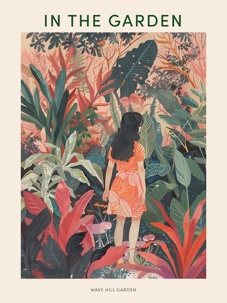 In The Garden Poster Wave Hill Garden Usa 2