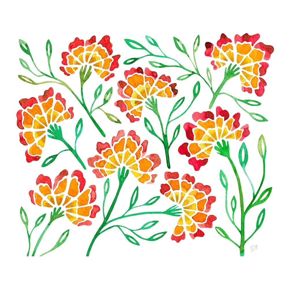 Flowers Game Square