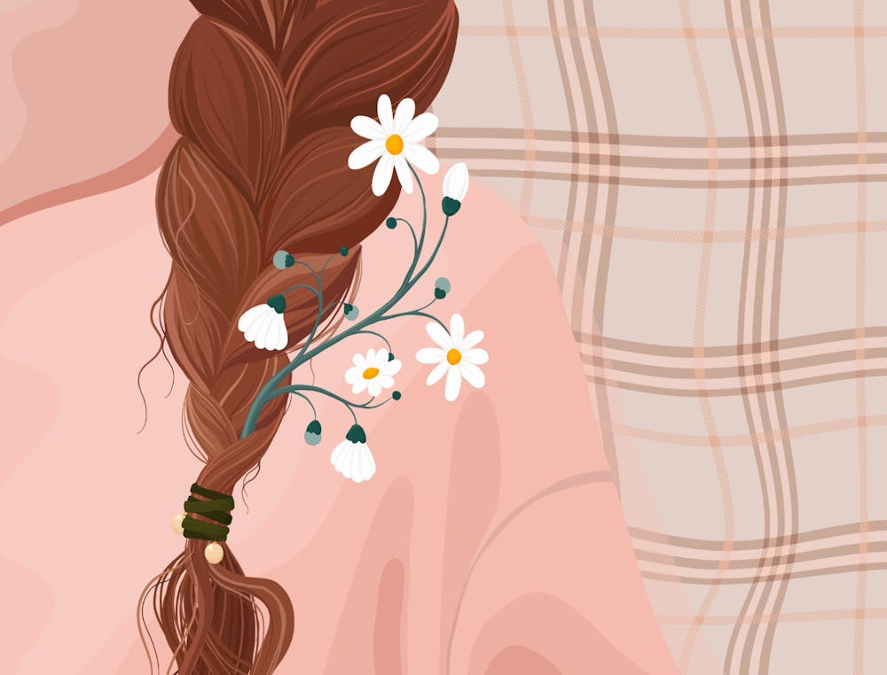 Girl With Braided Hair