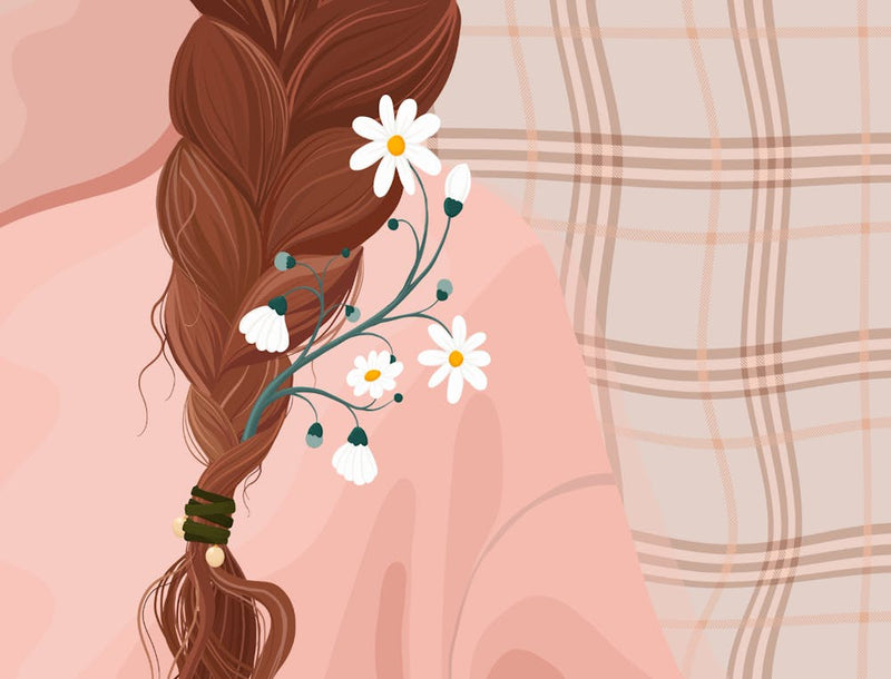 Girl With Braided Hair