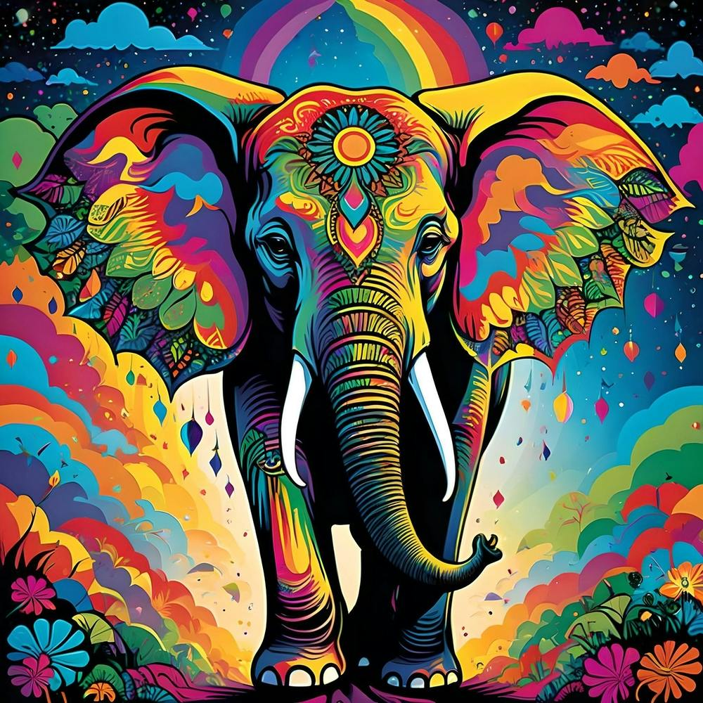 Elephant Painting
