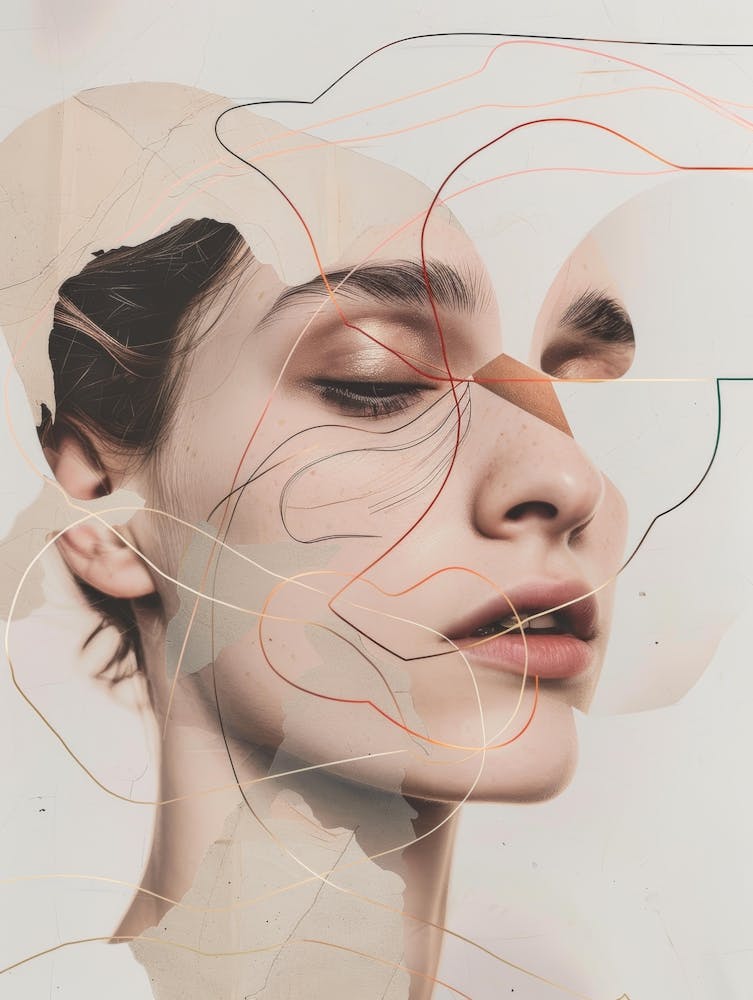 Abstract Portrait Of A Woman 77