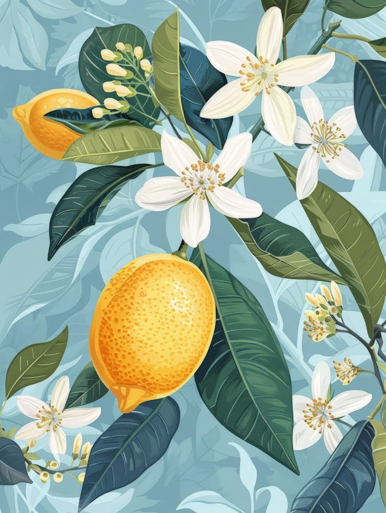Lemons And Flowers 2