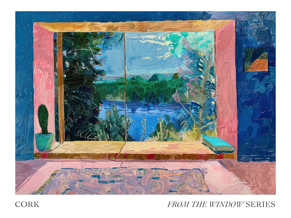 Cork From The Window Series Poster Painting 3