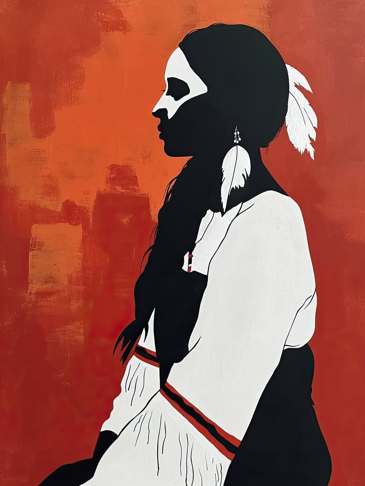 Creek Culture In Minimalist Art ! Native American Art