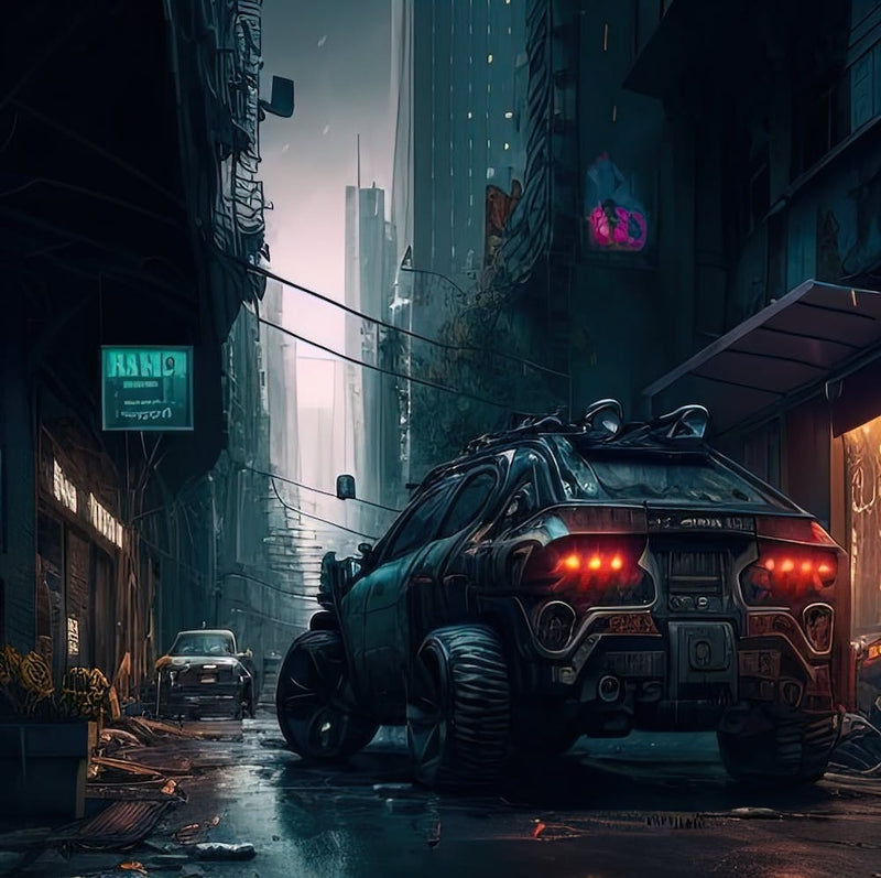 Dystopian city 2
