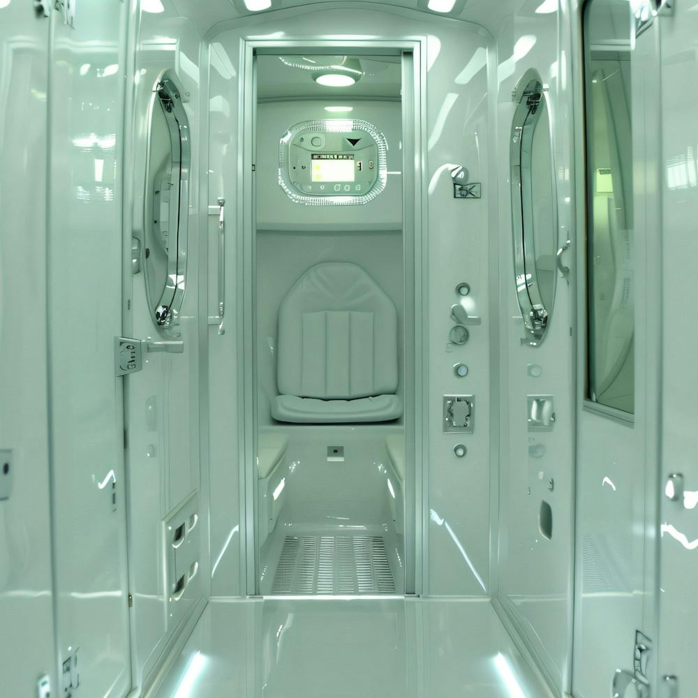 Interior Of A Luxury Coach