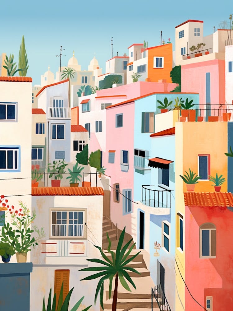 Tel Aviv Israel 9 Illustration