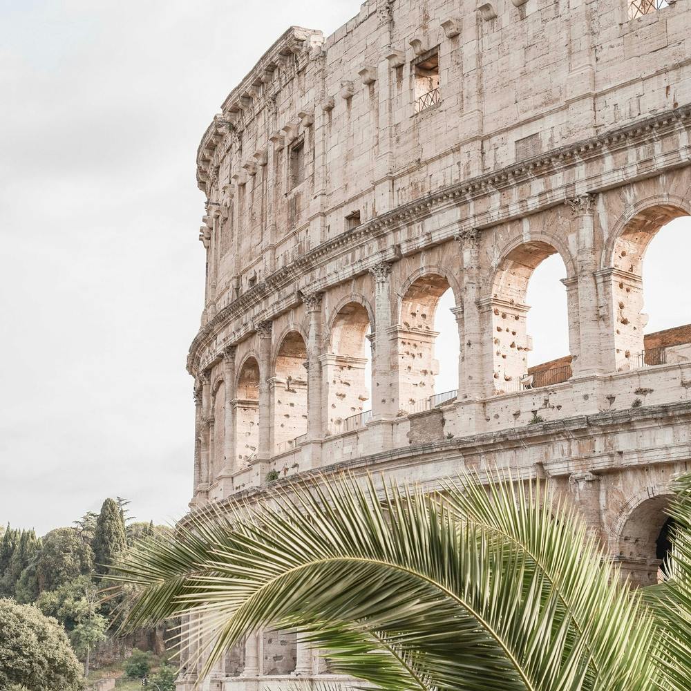 The Roman Colosseum Square