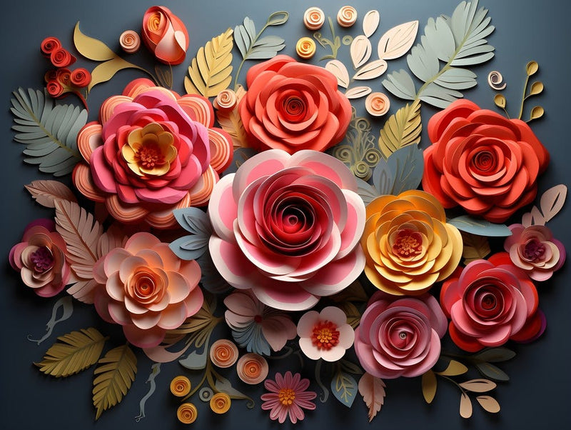 Paper Flowers 1