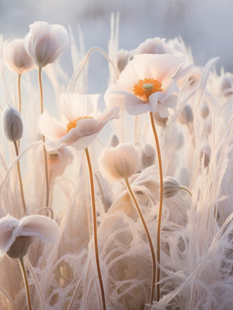 Frosty Botanical Iceland Poppy 1