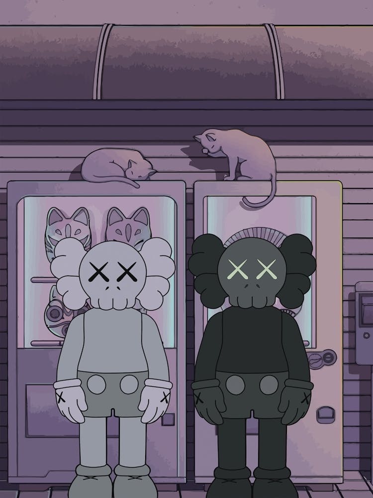 kaws kawaii