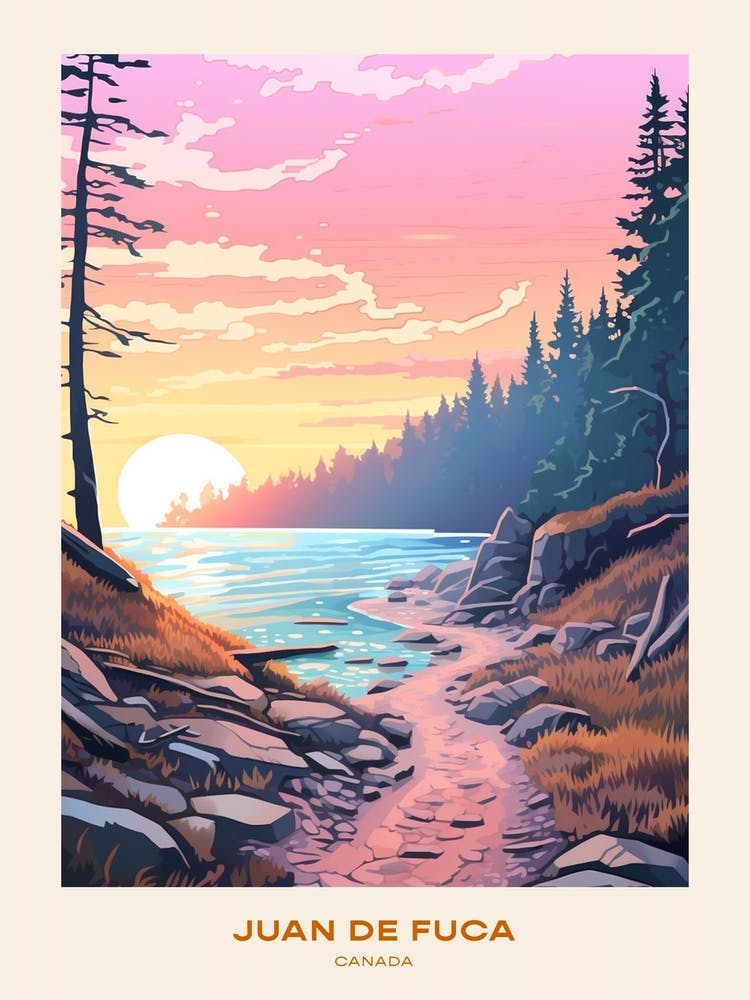 Juan De Fuca Marine Trail Canada 2 Hike Poster