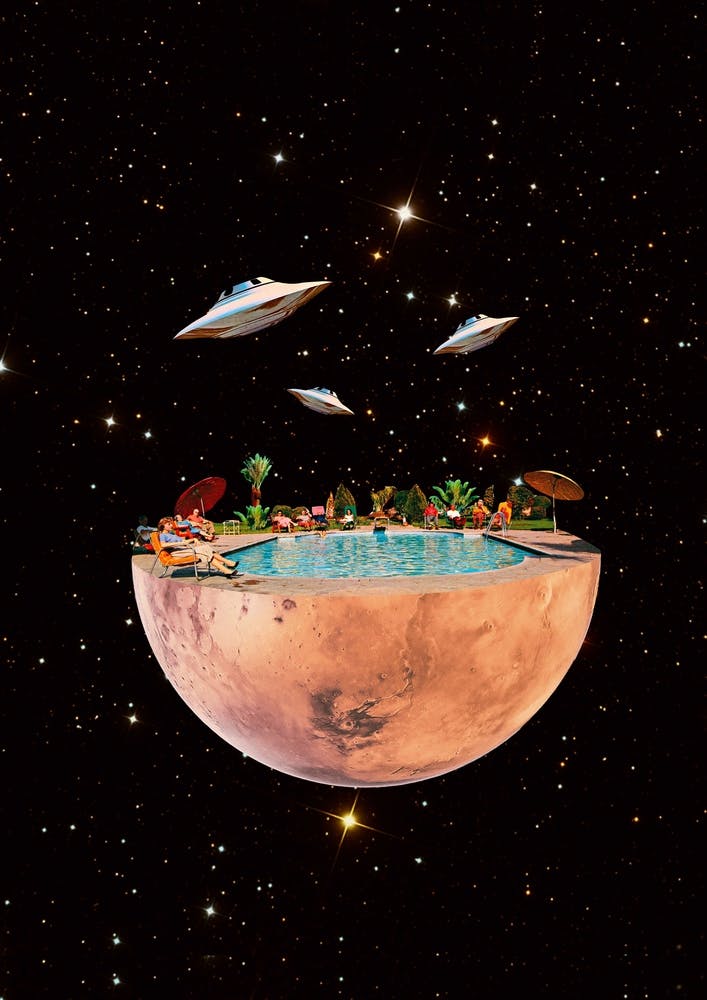 Mars Floating