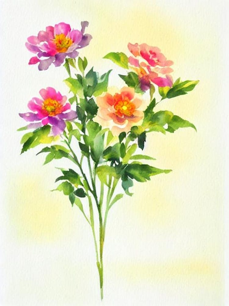 Statice Vintage Flowers Flower