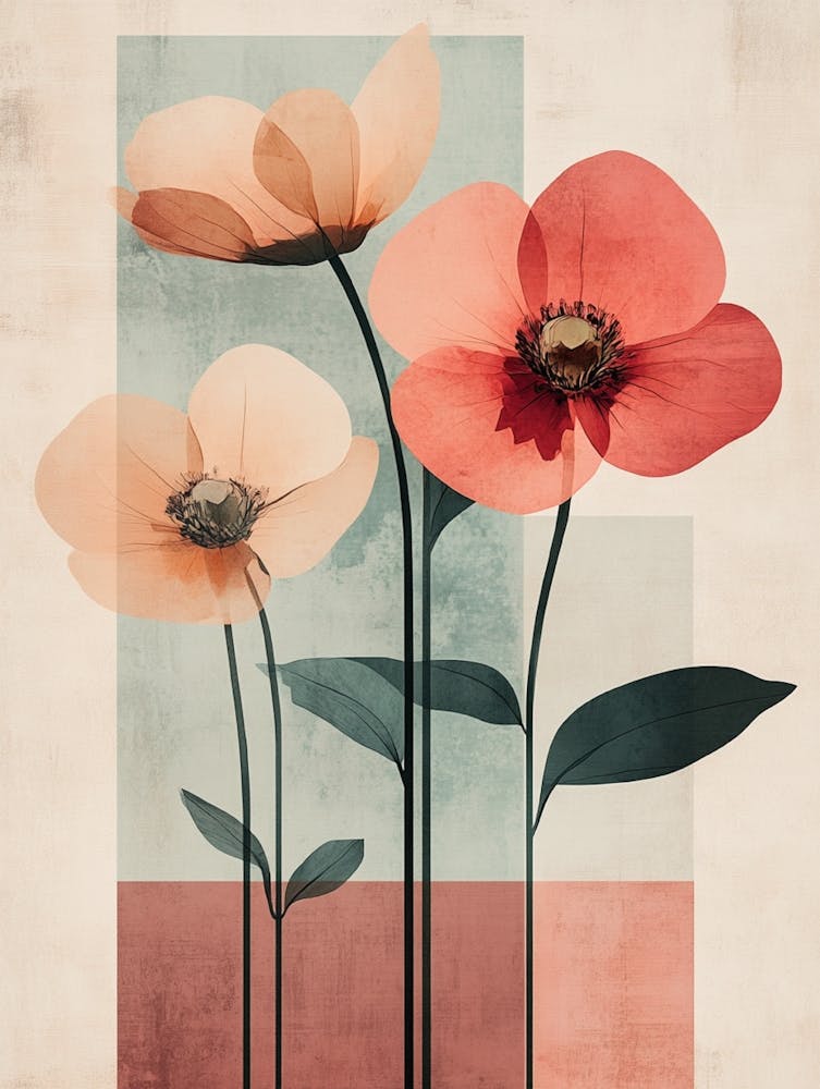 Three Flowers 2