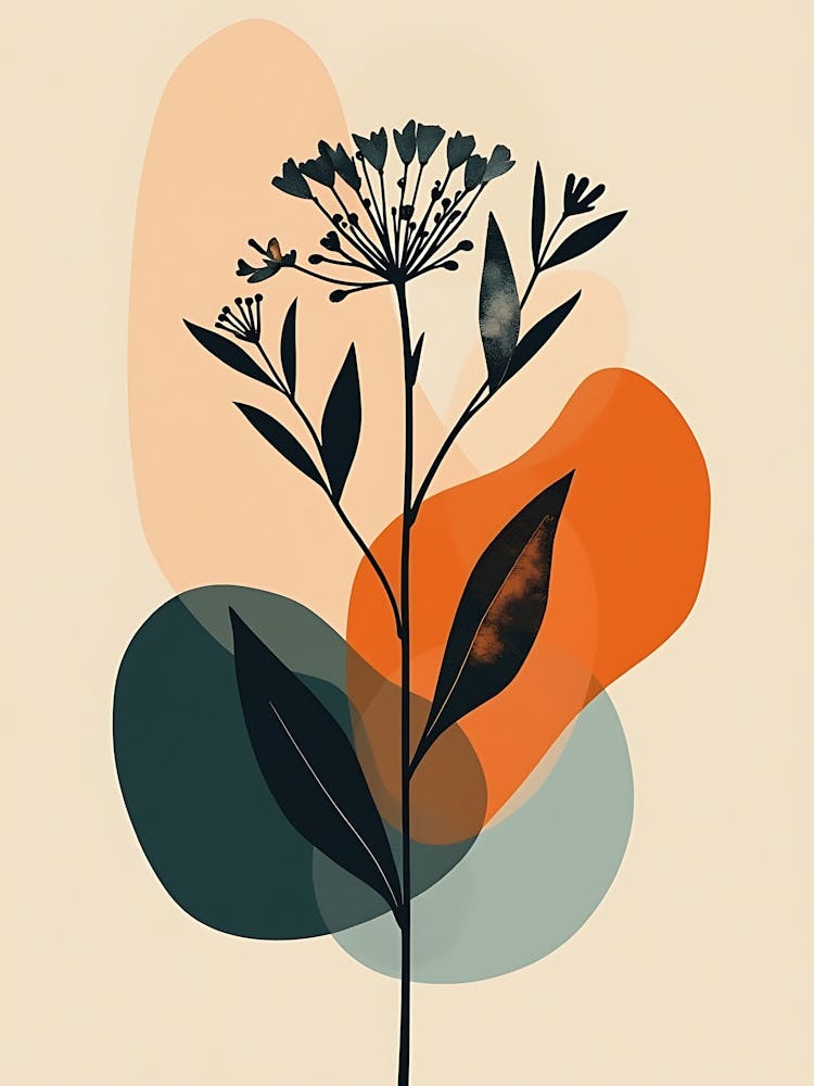 Soft Silhouettes of a Wild Bloom