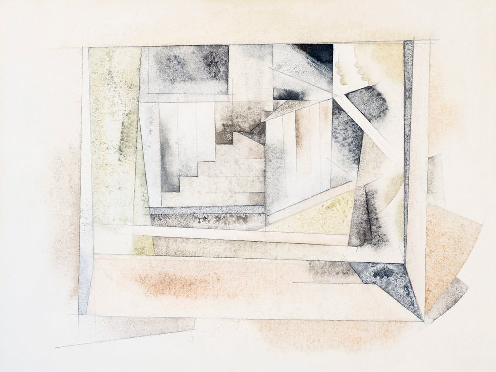 Bermuda Stairway (1917), Charles Demuth