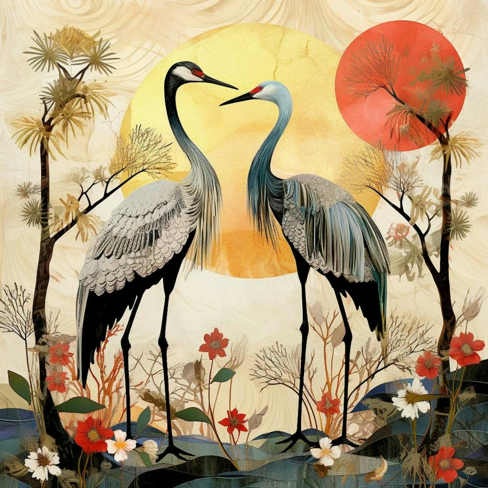 Bird In Nature Crane 1