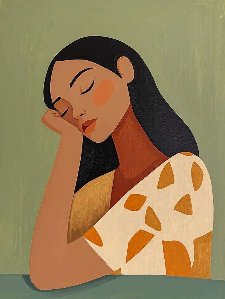 Sleepy Woman
