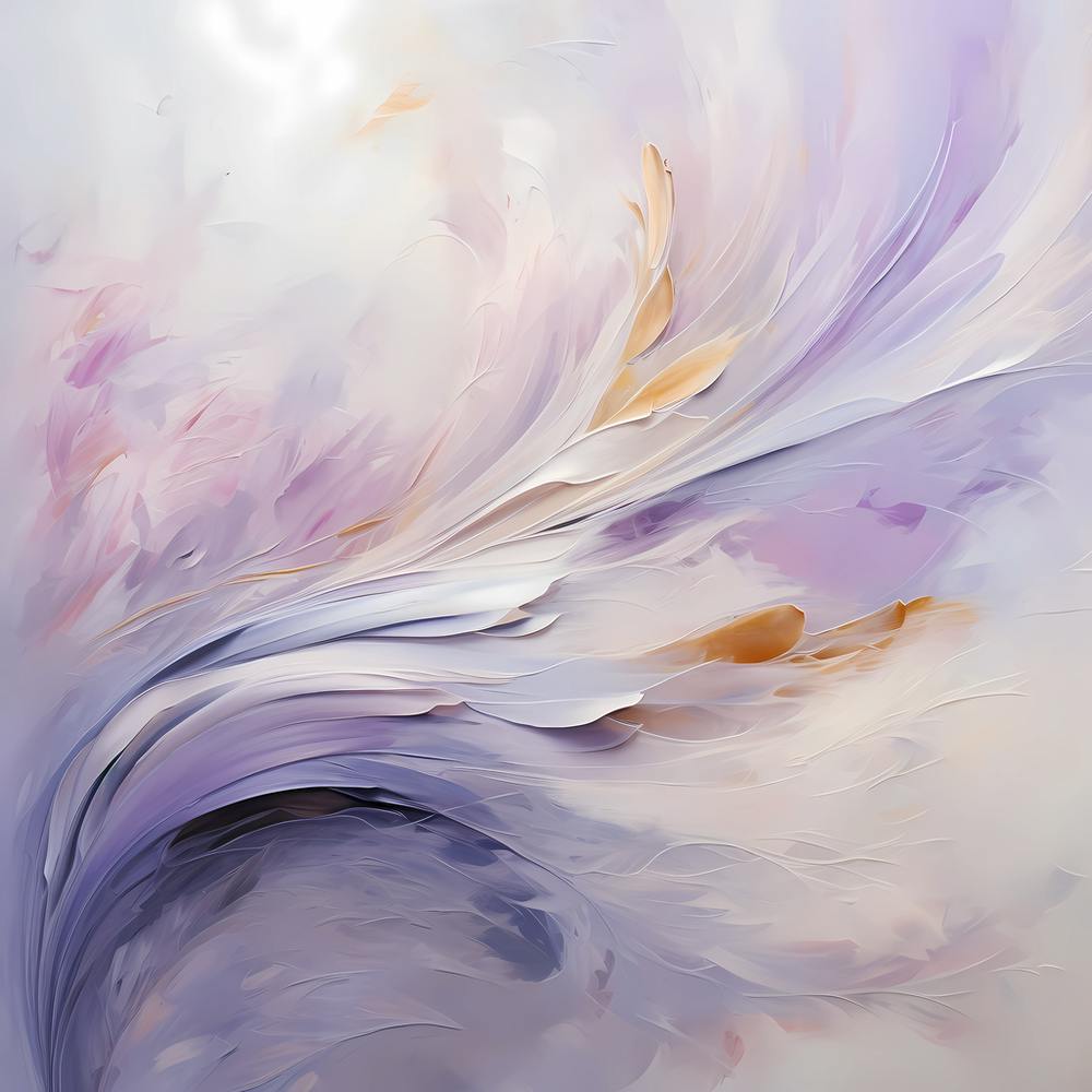 Luminous Lilac Whirlwind