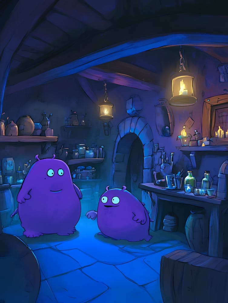 Two Monsters In A Room