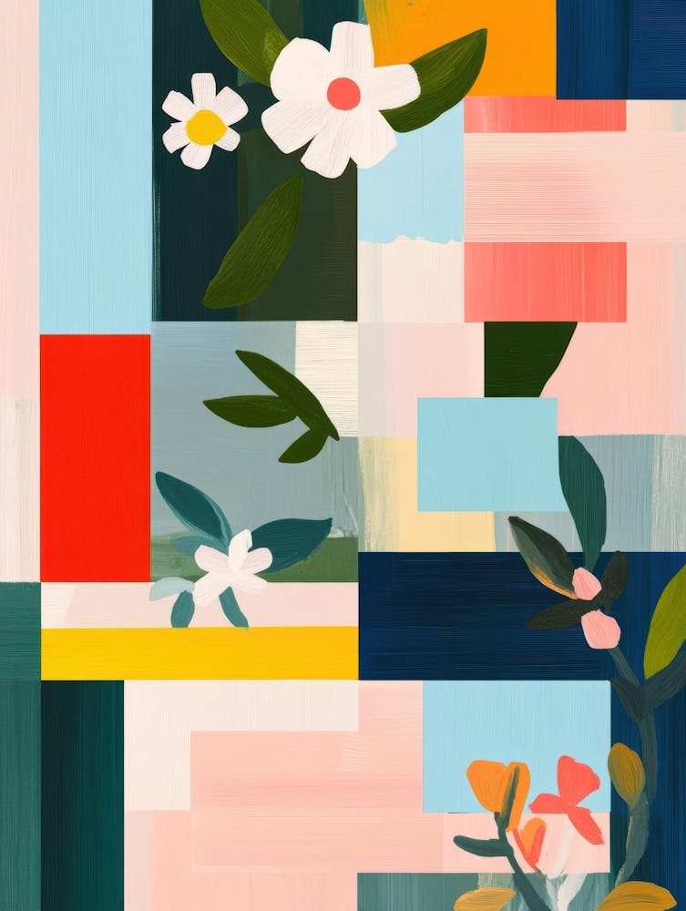 Abstract Floral Painting 38