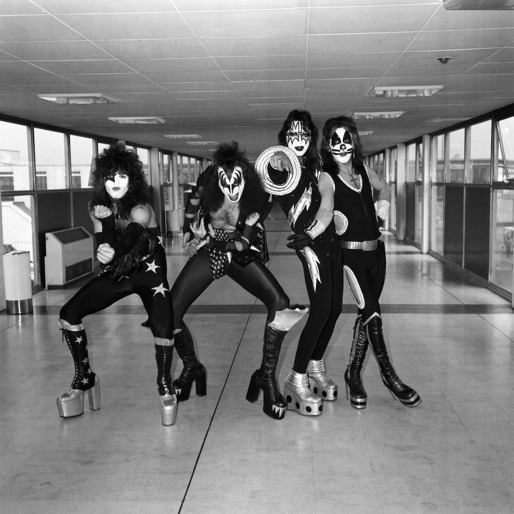 American Rock Group Kiss, 1976