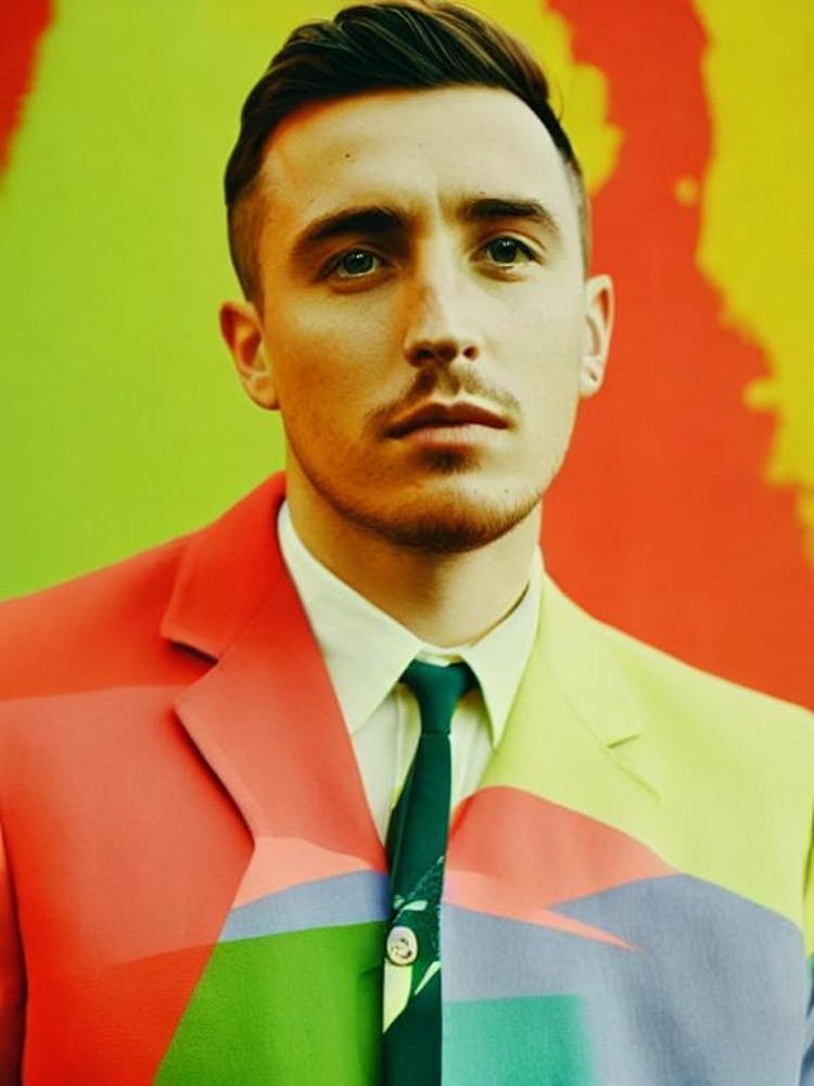 Dermot Kennedy Colourful Pop Art