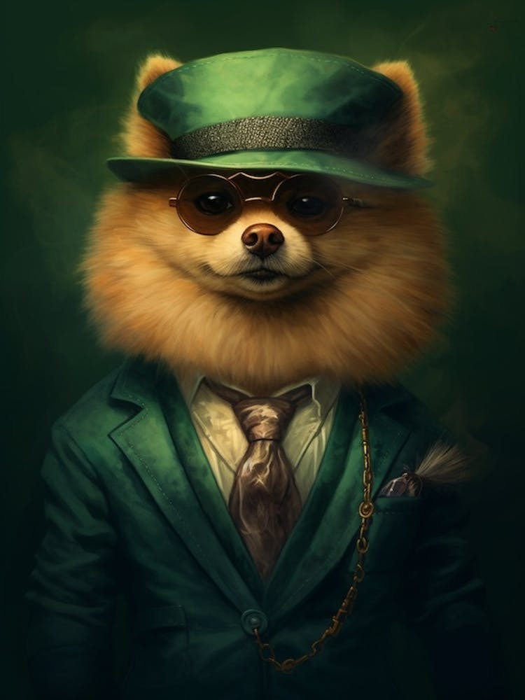 Gangster Dog Pomeranian