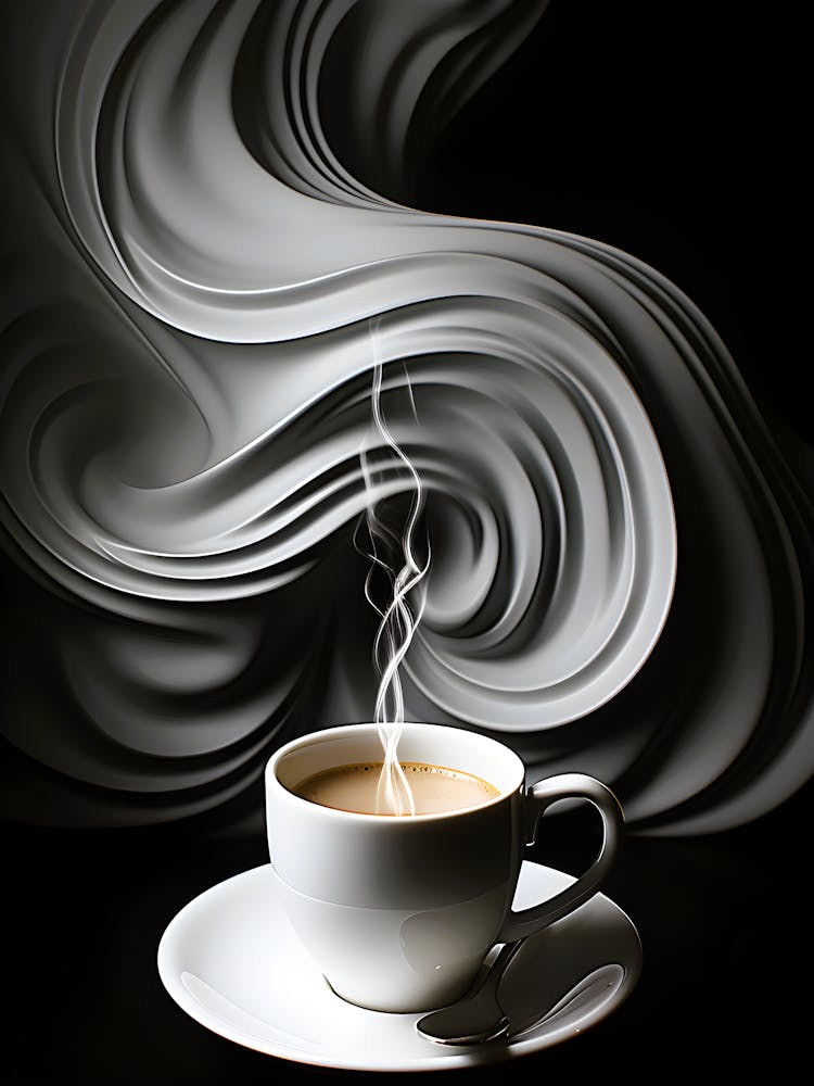 Caffeinated Bliss A Cup Of Joy