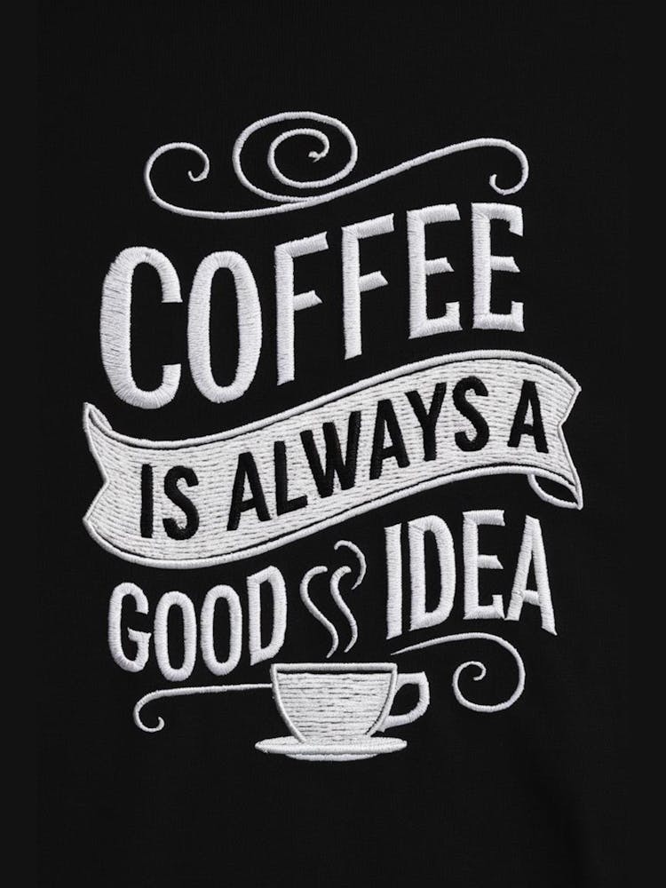 Kaffee Ist Immer Eine Gute Idee