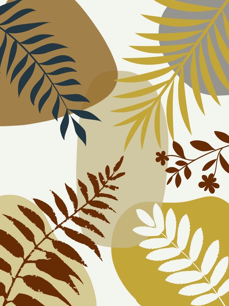 Abstract Fern Leaves 2