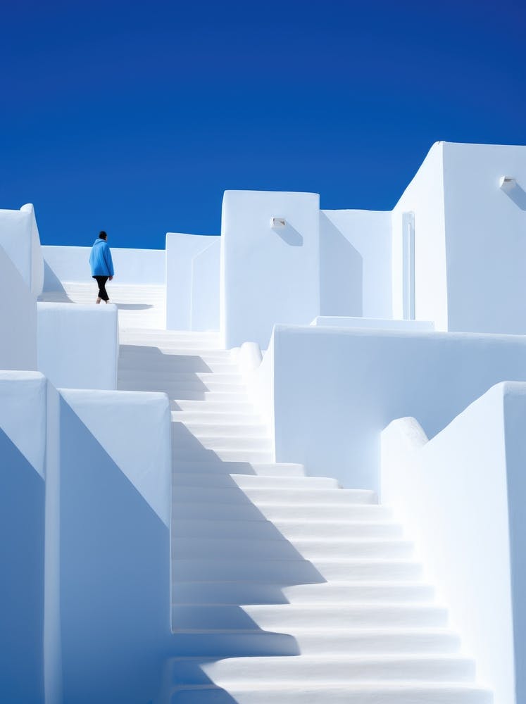 White Buildings In Mykonos