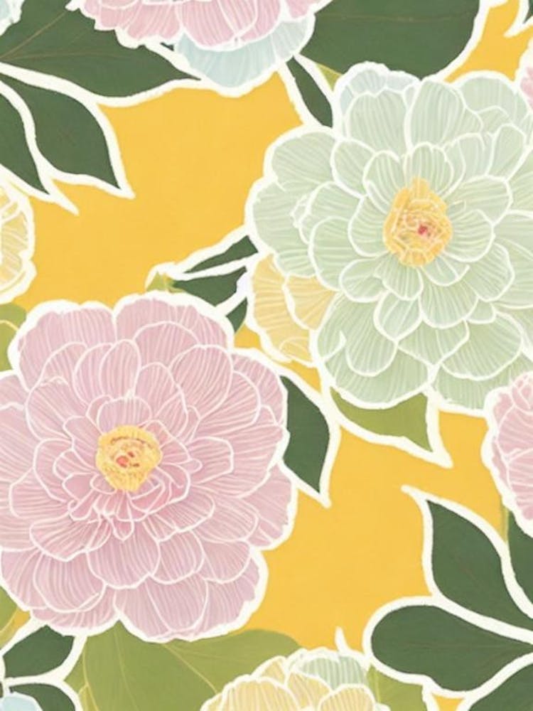 Ranunculus Pastel Floral 1 Flower