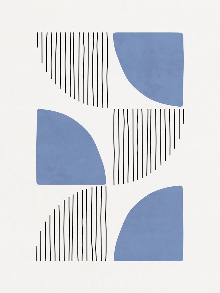 Abstract Blue