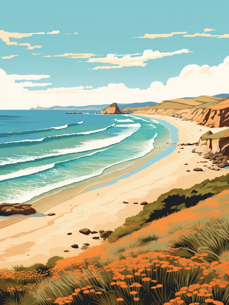 Apollo Bay Beach Australia Golden Tones 1