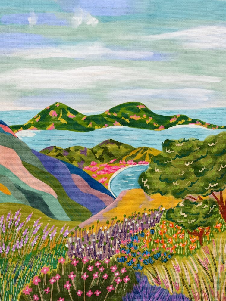 Colorful Sumba Mountain