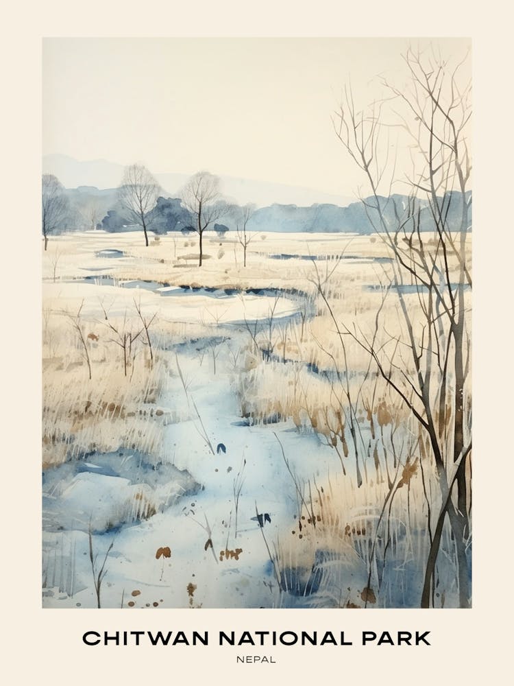 Chitwan National Park Nepal 2 Poster