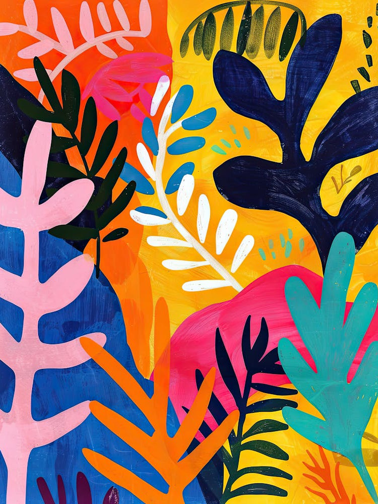 Solar Rainforest Matisse Style