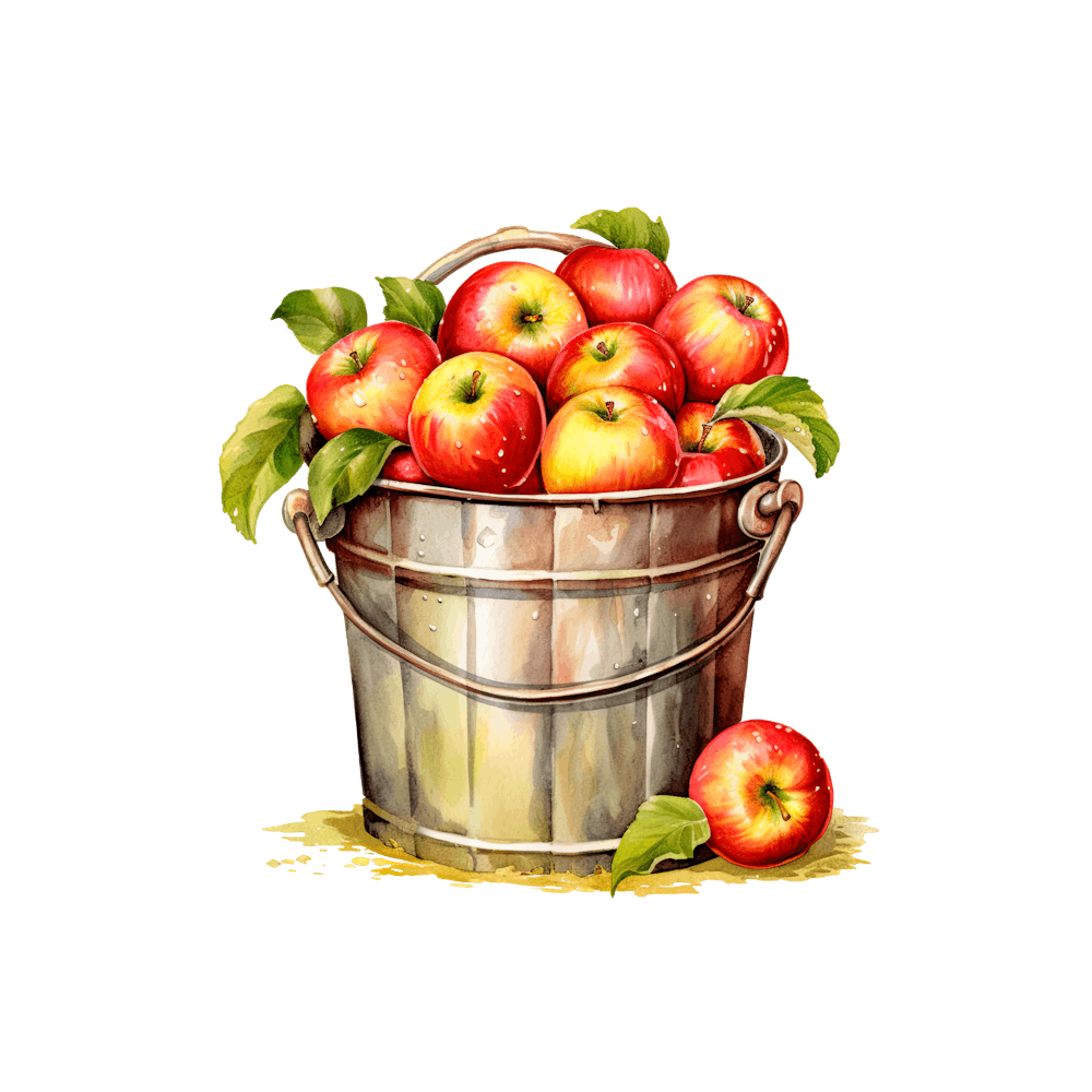 Apples In A Bucket