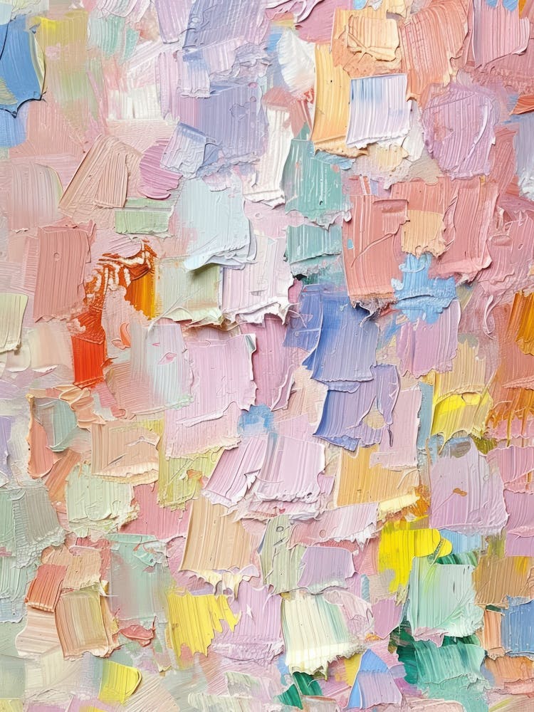 Pastels Impasto Strokes 3