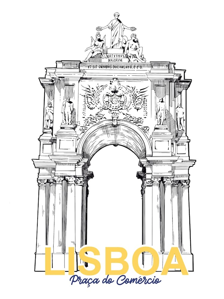 Lisbon Portugal City Monument