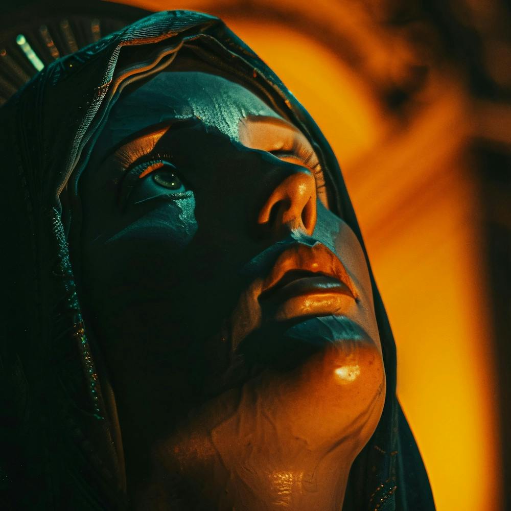 Portrait Of The Virgin Mary