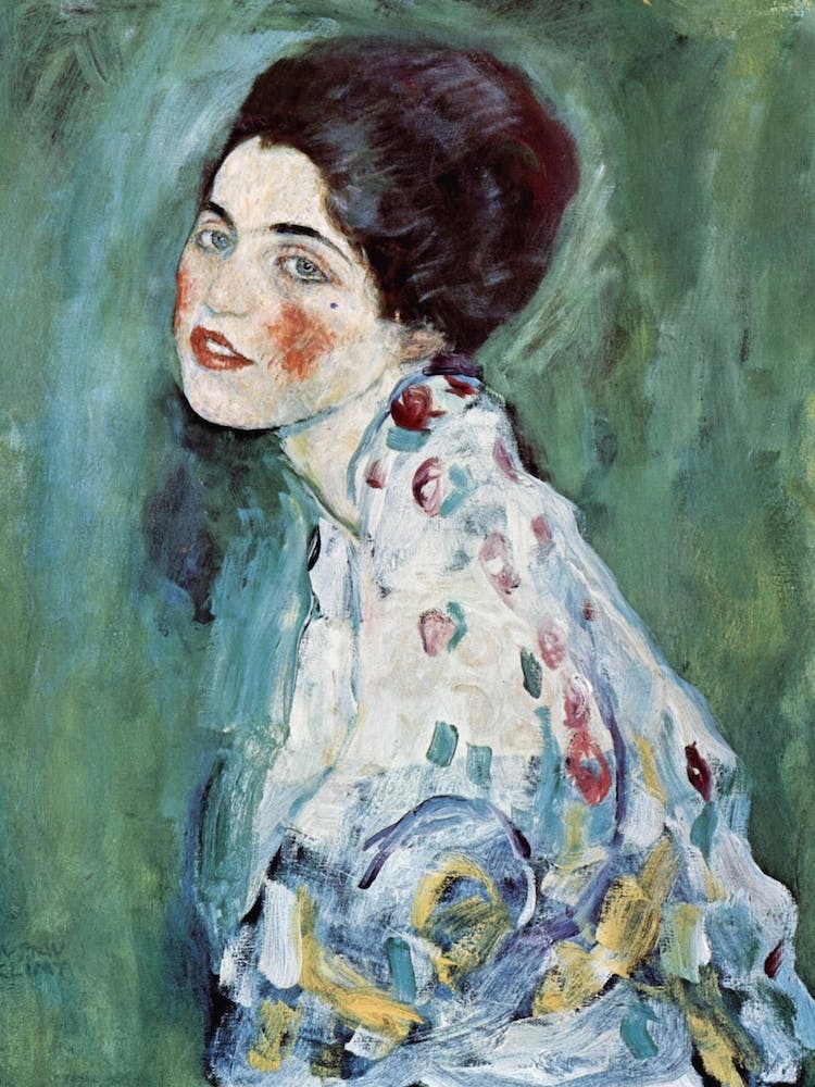 Porträt Einer Dame, Gustav Klimt