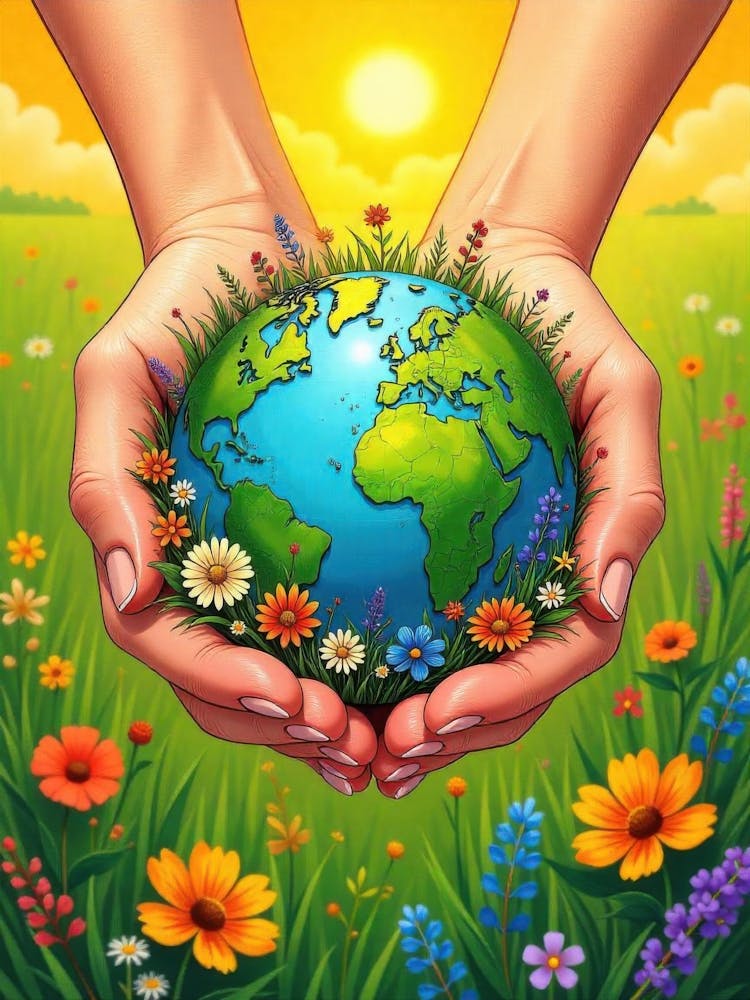 Earth In Hands