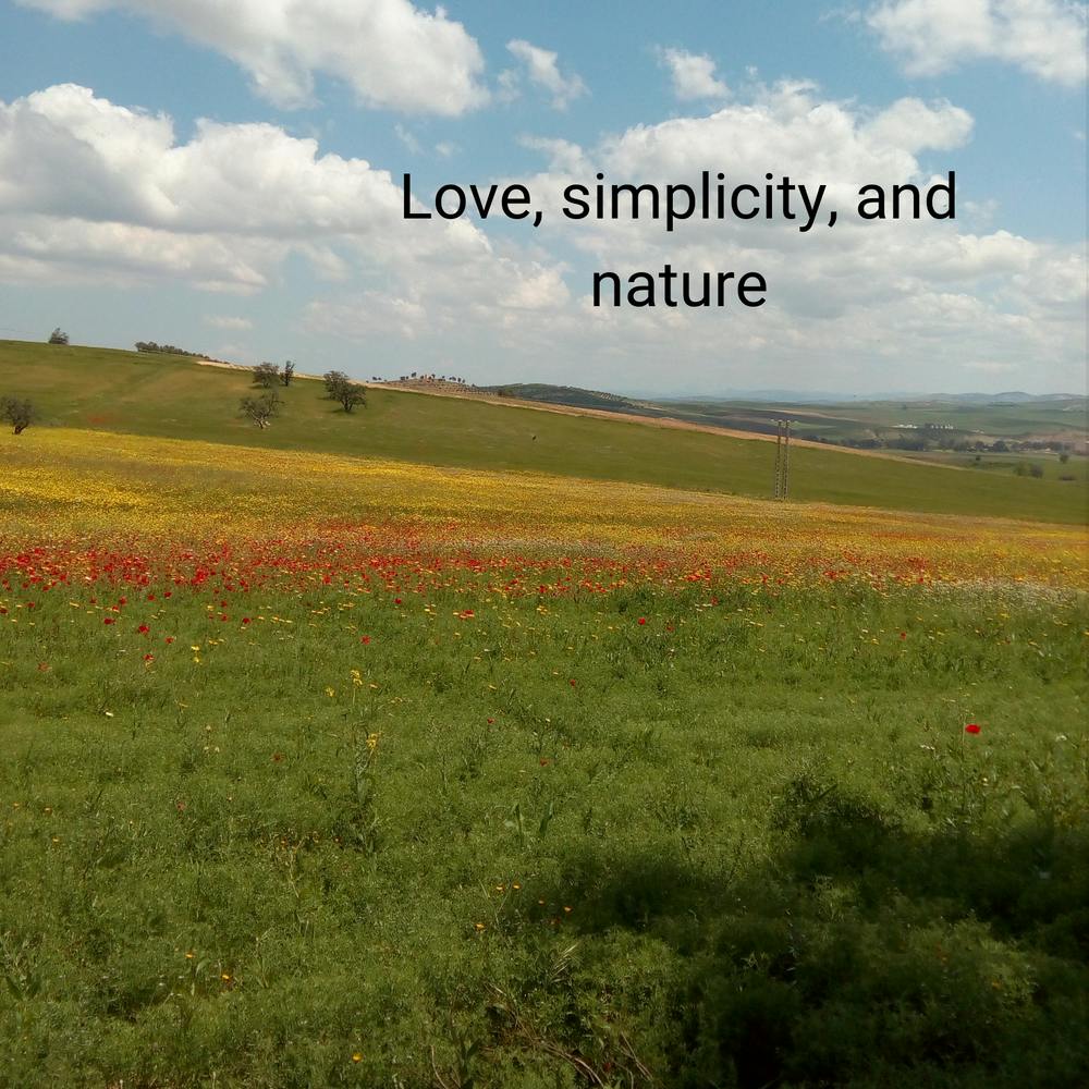Love Simplicity And Nature