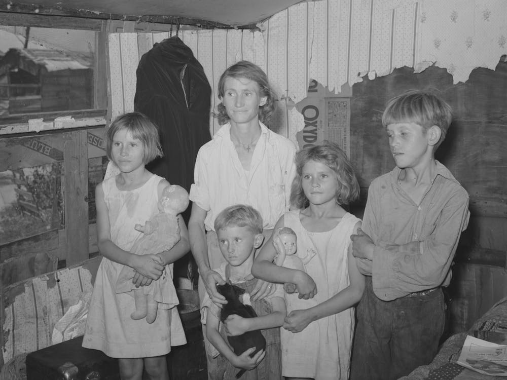 Family Living In Mays Avenue Camp, Oklahoma City, Oklahoma, Refer To General Caption No, 21 By Russell Lee