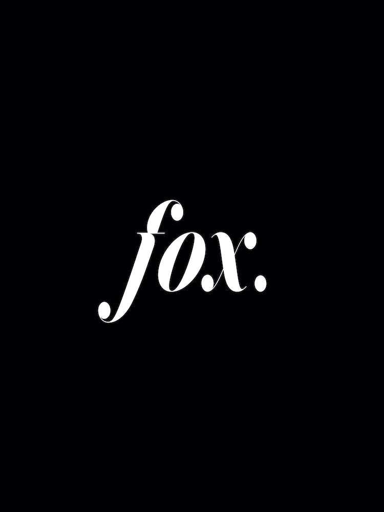 Fox in Black