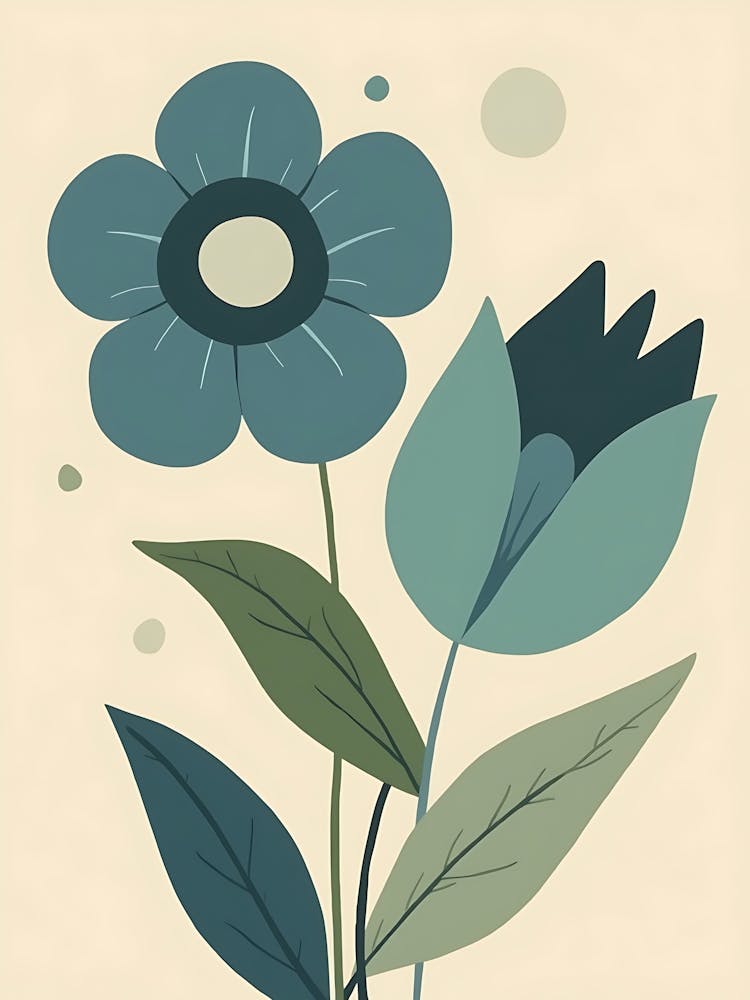 Blue Flowers 1